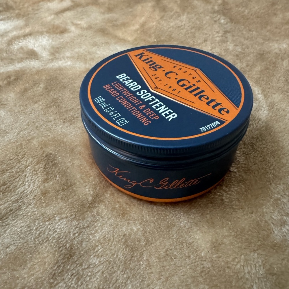 King C Gillette Soft Beard Balm 3.4 Fl. Oz
